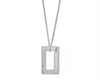 rectangle necklace 3.4g